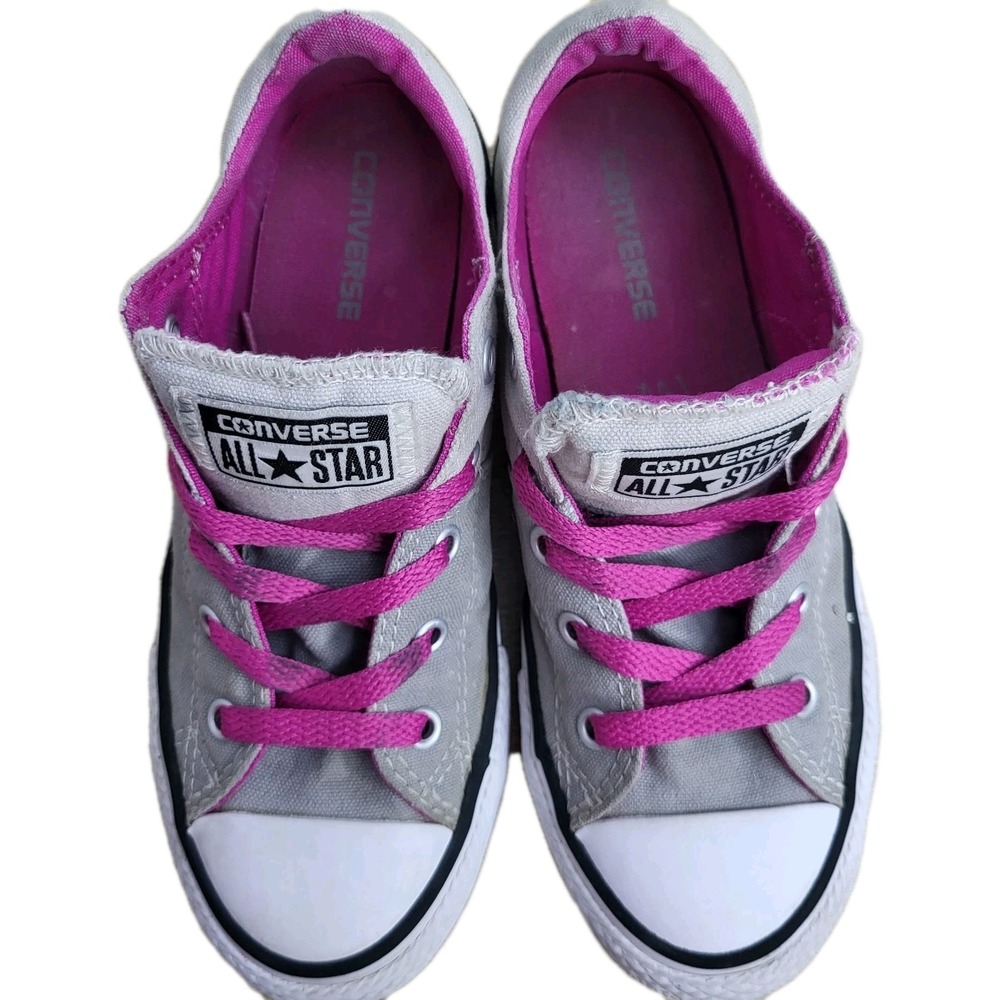 Converse Chuck Taylor All Star 651747F Madison Padded Junior Size 1.5 Gray Pink - Picture 7 of 8